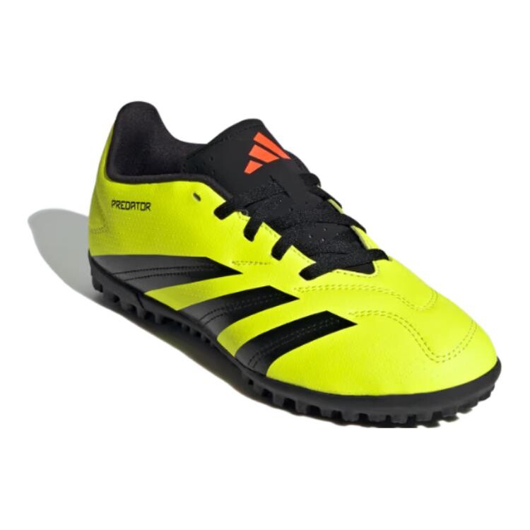 Predator CLUB Детские футбольные бутсы детские низкие черные Adidas, желтый — фото 4