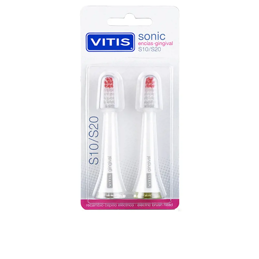 

Зубная щетка Sonic s10/s20 cabezal encías-gingival Vitis, 2 шт.