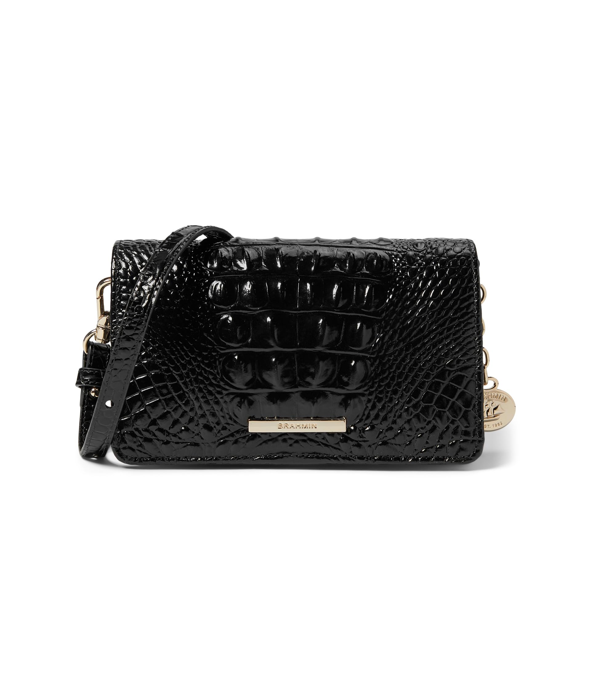 

Сумка кросс-боди Brahmin Melbourne Minuette Crossbody, черный