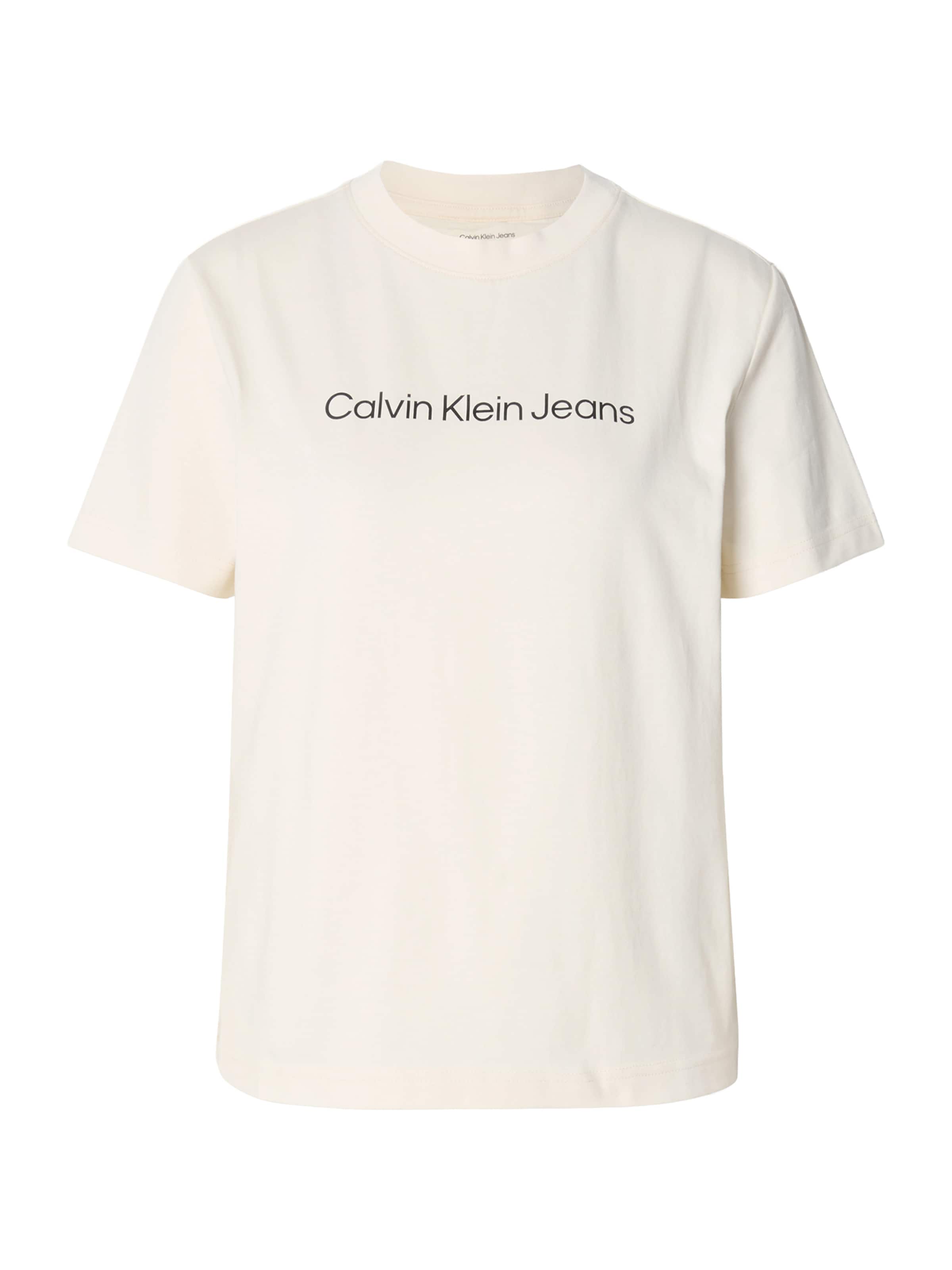 

Calvin Klein Jeans Футболка 'CLASSIC' из шерсти белого цвета