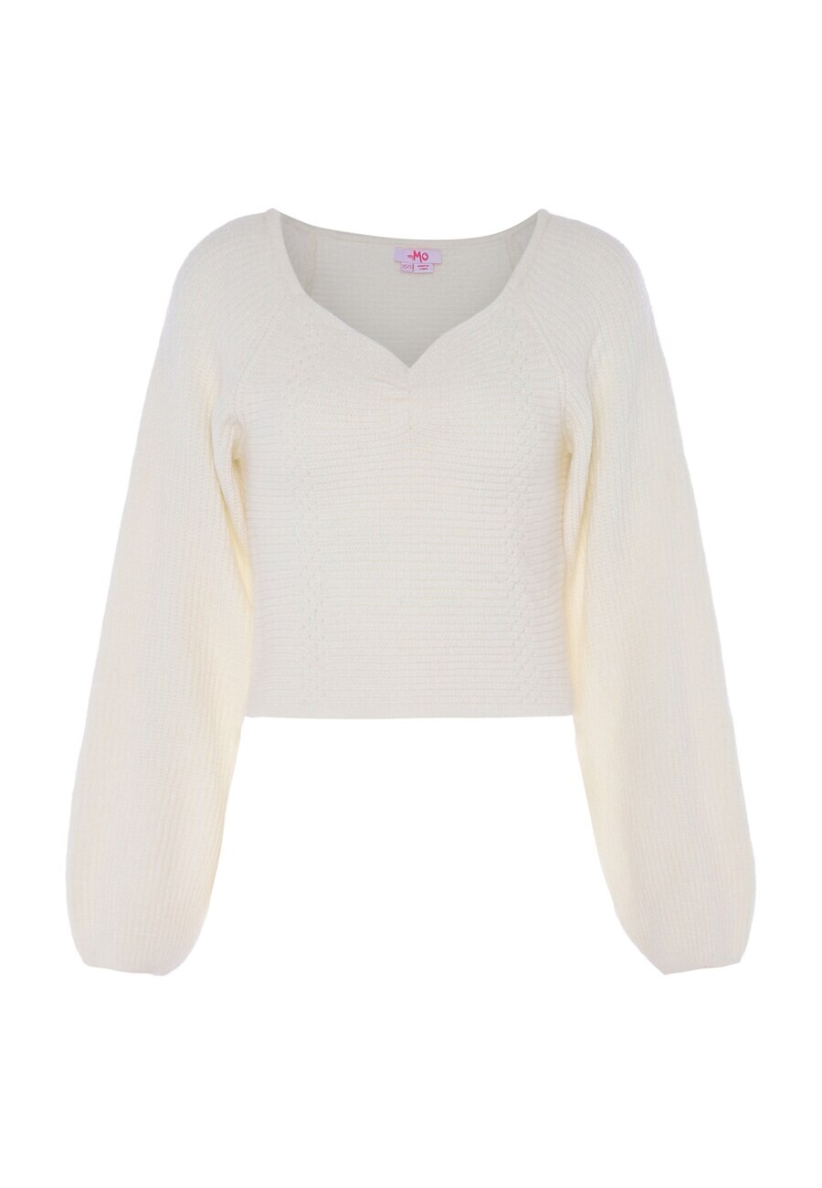 

Тонкий вязаный свитер MYMO Sweater, белый