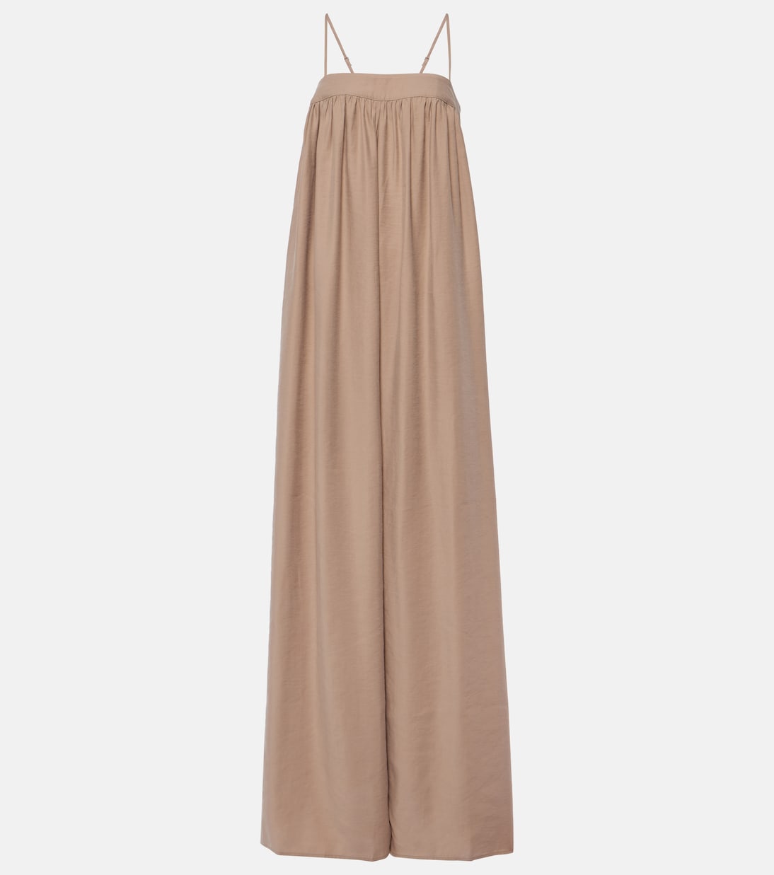 

Модный собранный комбинезон The Frankie Shop, бежевый