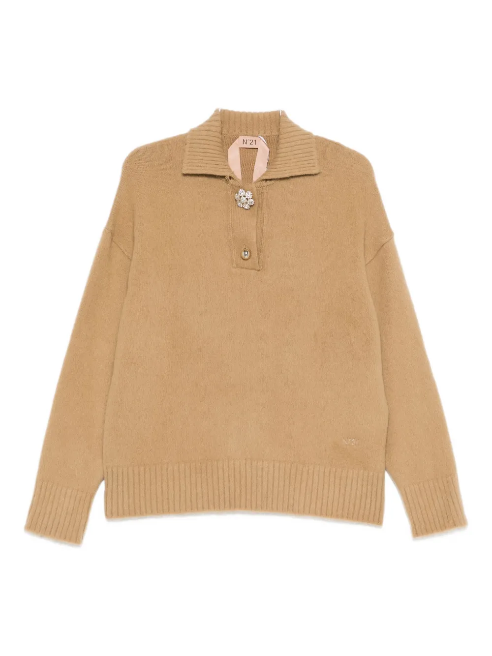 

Джемпер с эффектом брашировки Nº20, нейтральный