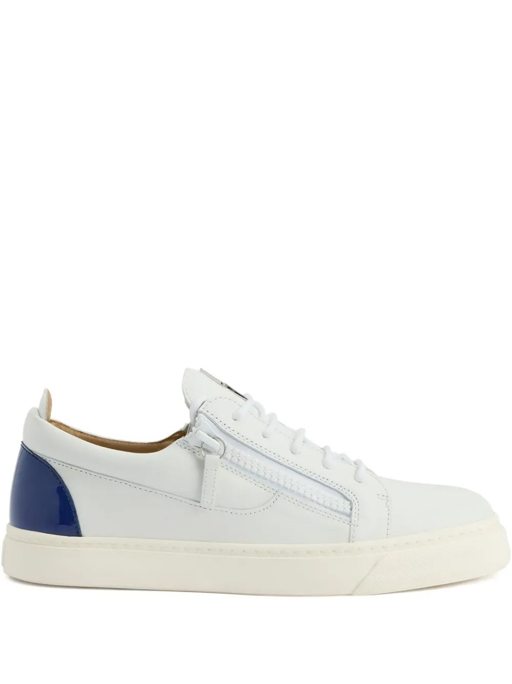 

Кеды Frankie с молниями Giuseppe Zanotti, белый