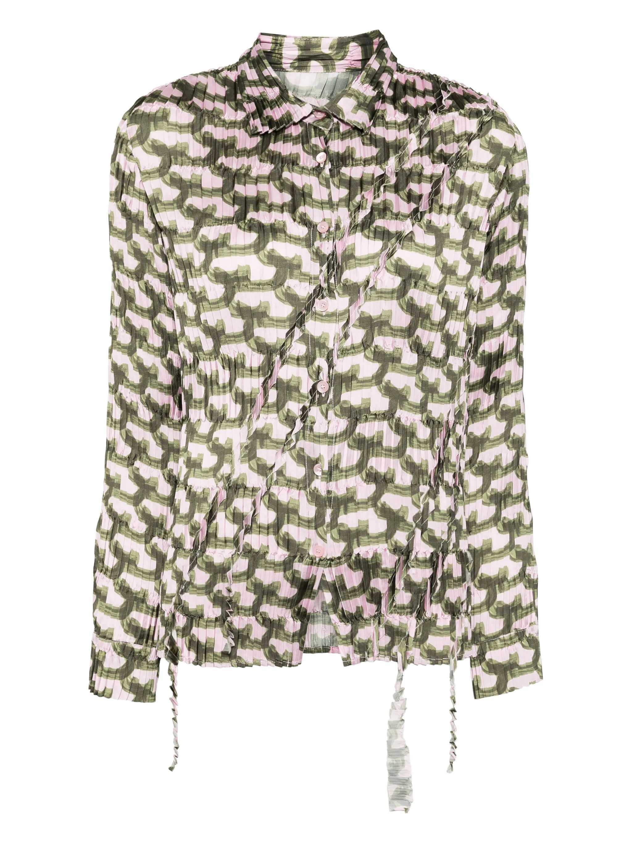 

Рубашка с узором Jnby, розовый