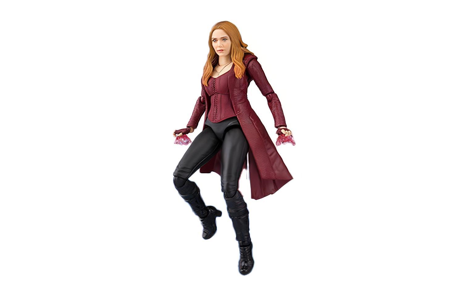 

Алая Ведьма, Soul Limited SHF Мстители, Мстители: Финал Фигурка для игр Масштабные модели BANDAI, SHF Scarlet Witch