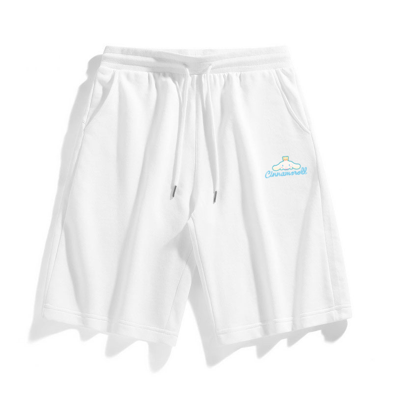 

Шорты повседневные Unisex CINNAMOROLL Yugui Dog Sanrio, белый