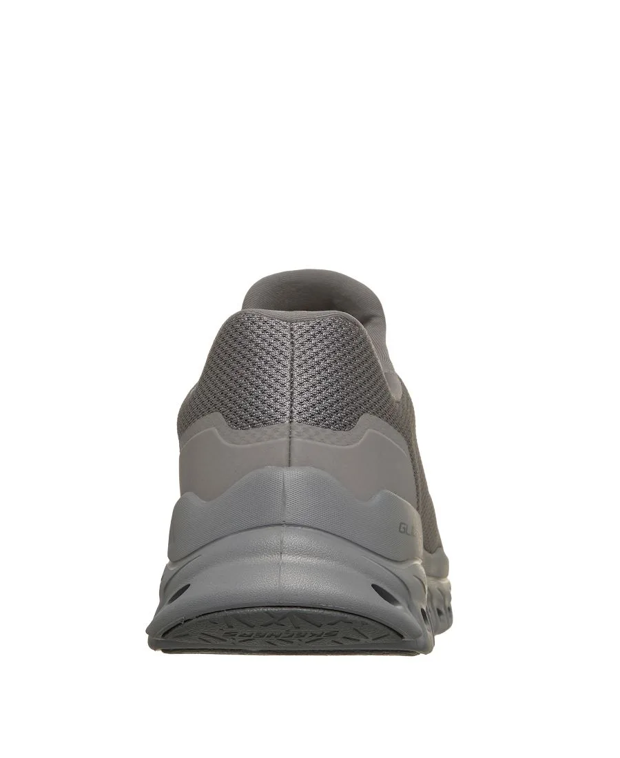 Мужские повседневные кроссовки Glide-Step - Noltek Air-Cooled Memory Foam от Finish Line Skechers, темно-серый — фото 4