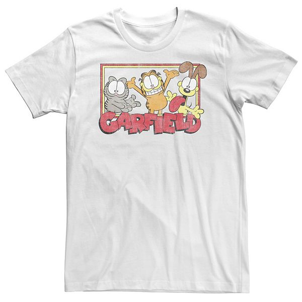 

Футболка Big & Tall с портретами трио Гарфилда Licensed Character