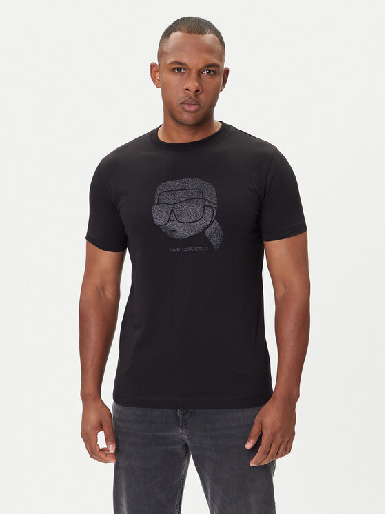 

Футболка regular fit 755066 554242 Karl Lagerfeld, чёрный