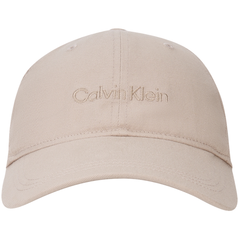 

Calvin Klein Хлопковая бейсболка унисекс цвета хаки, PBF-Khaki
