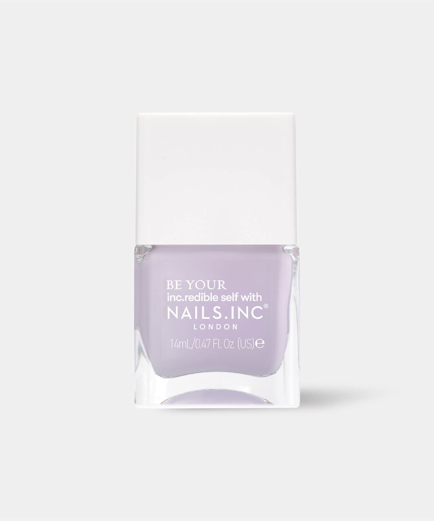 Лак для ногтей GLOW STORY Glow Vibes Only Nails Inc, Pale lilac