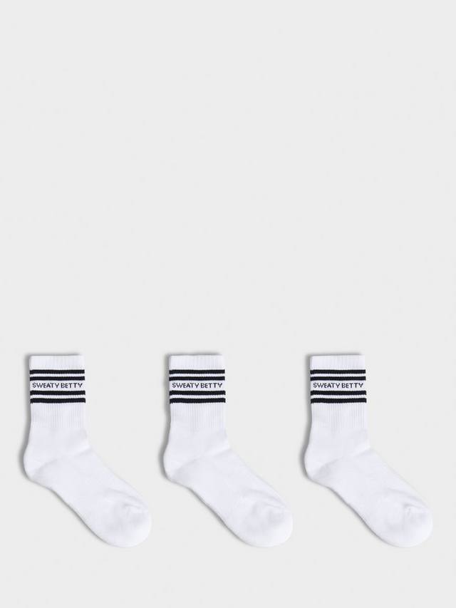 

Хлопковые носки в полоску в стиле Varsity Sweaty Betty, Pack of 3