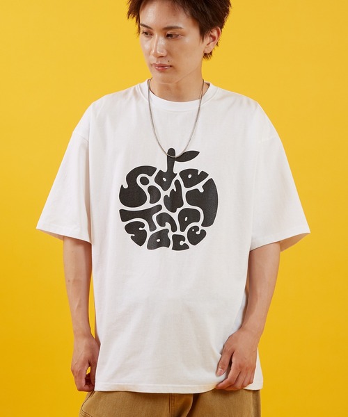 

Футболка с короткими рукавами и графическим принтом Sideway Stance, белая