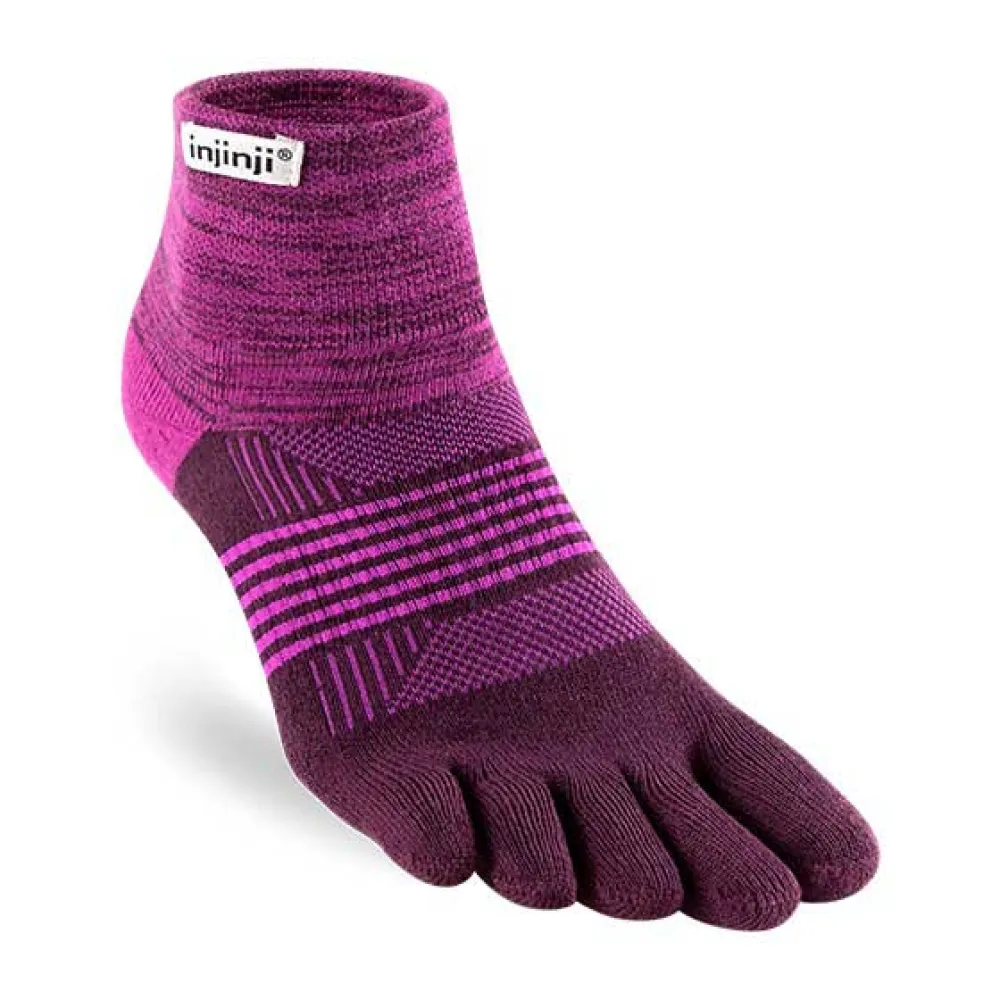 

Носки Injinji Trail Midweight Mini-Crew, фиолетовый