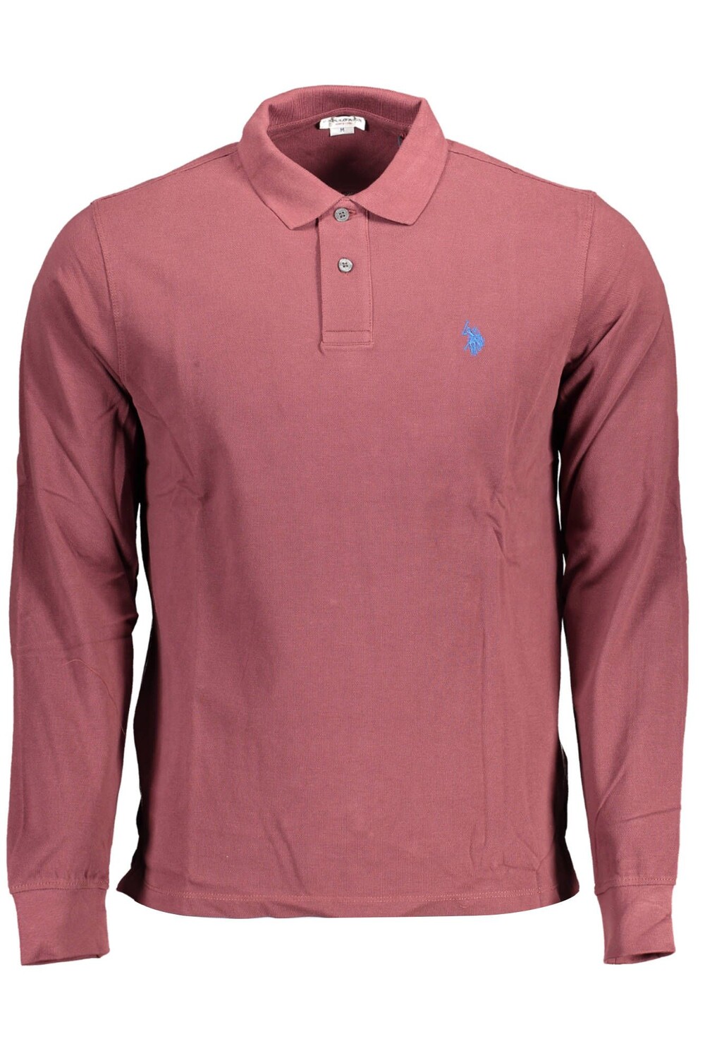 

Мужское поло из хлопка фиолетового цвета U.S. Polo Assn.