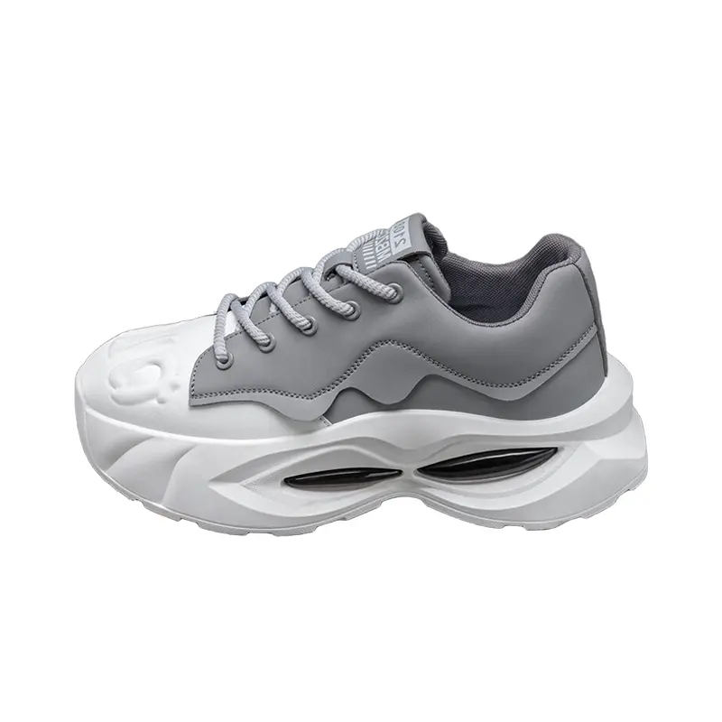 

Beerus Серые массивные кроссовки мужские Low Top, цвет Gray