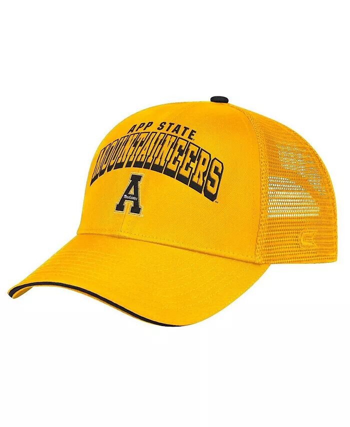 

Мужская регулируемая кепка Appalachian State Mountaineers Wyatt золотого цвета Colosseum, золотой