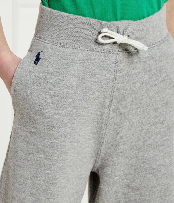 Штаны спортивные Polo Ralph Lauren Flare Fit, серый — фото 4