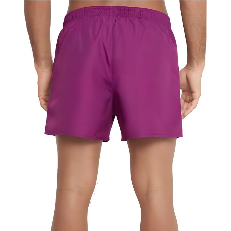 Футболка SS24 Повседневные шорты мужские фиолетовые EMPORIO ARMANI — фото 3
