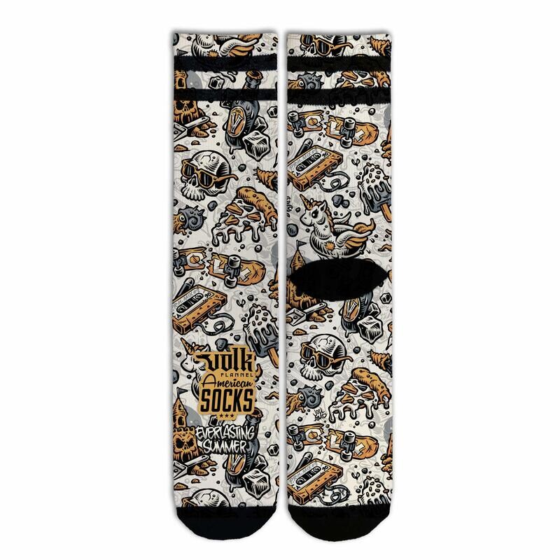 

Велосипедные носки American Socks, цвет gris/yellow