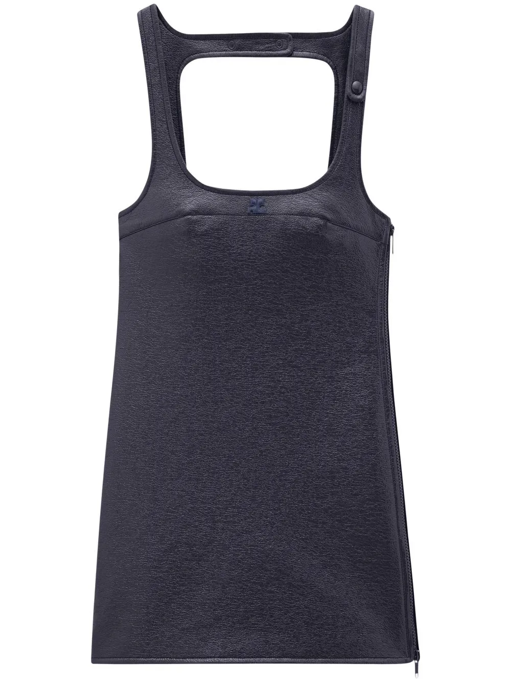 

Платье мини Re-Edition Courrèges, синий