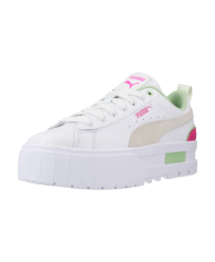Разноцветные женские кроссовки Mayze Puma, белый — фото 2