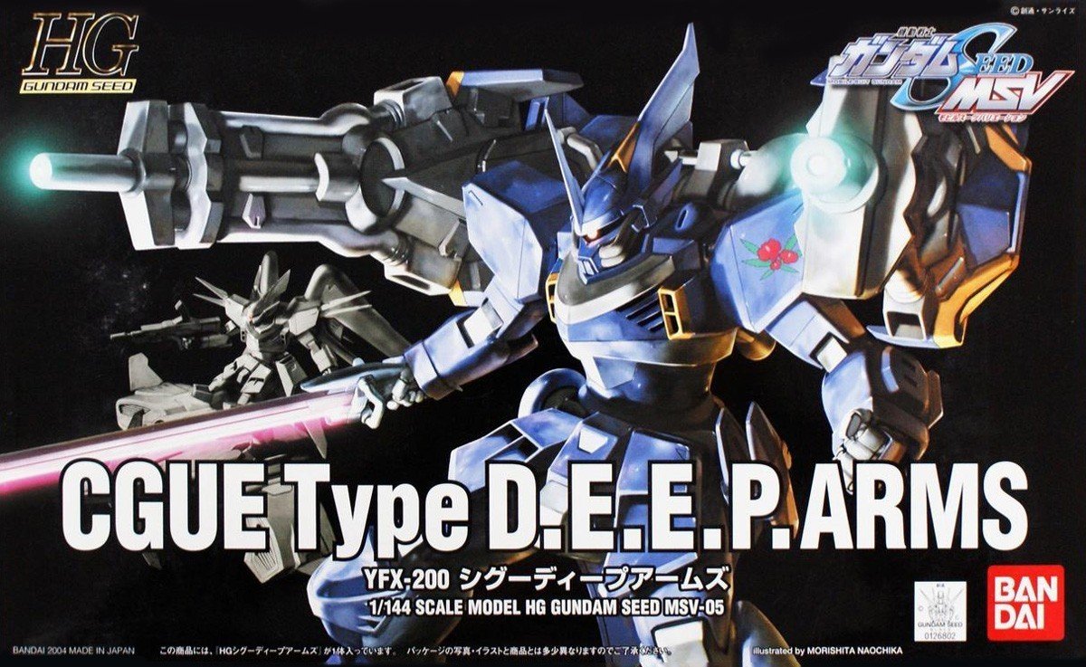 

Gundam HG 1/144 CGUE Type D.E.E.P. Оружие Inna marka