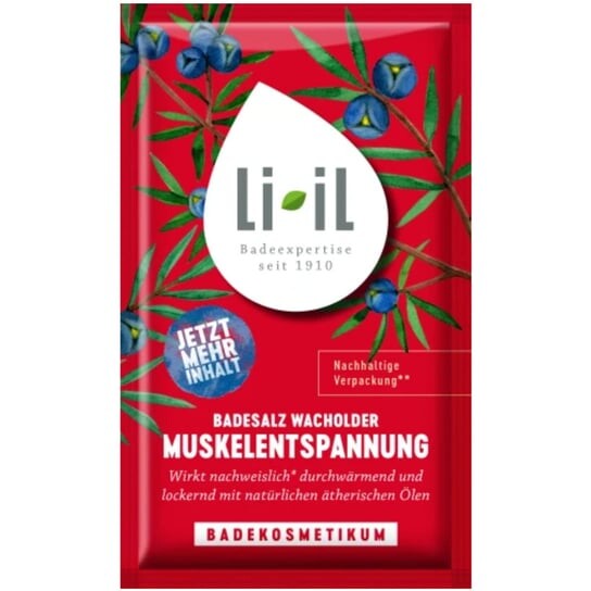 

Соль для ванн, Расслабление мышц, Можжевельник Li-il Dresdner Essenz