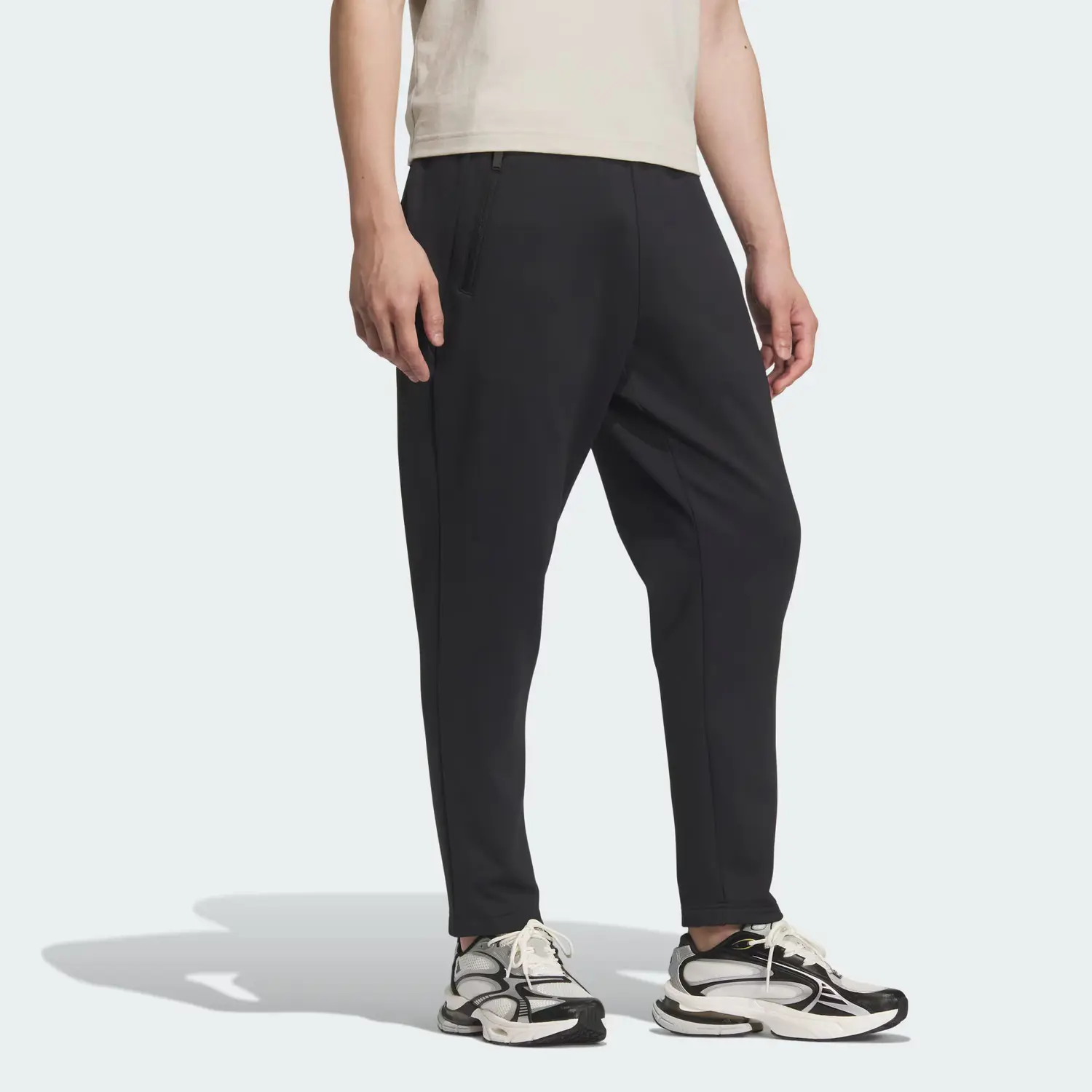 Climawarm Wuzong мягкие спортивные брюки Casual Pants мужские Adidas, черный — фото 4