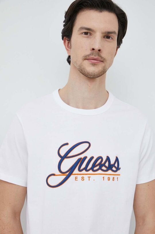 

Футболка из хлопка Guess, белый