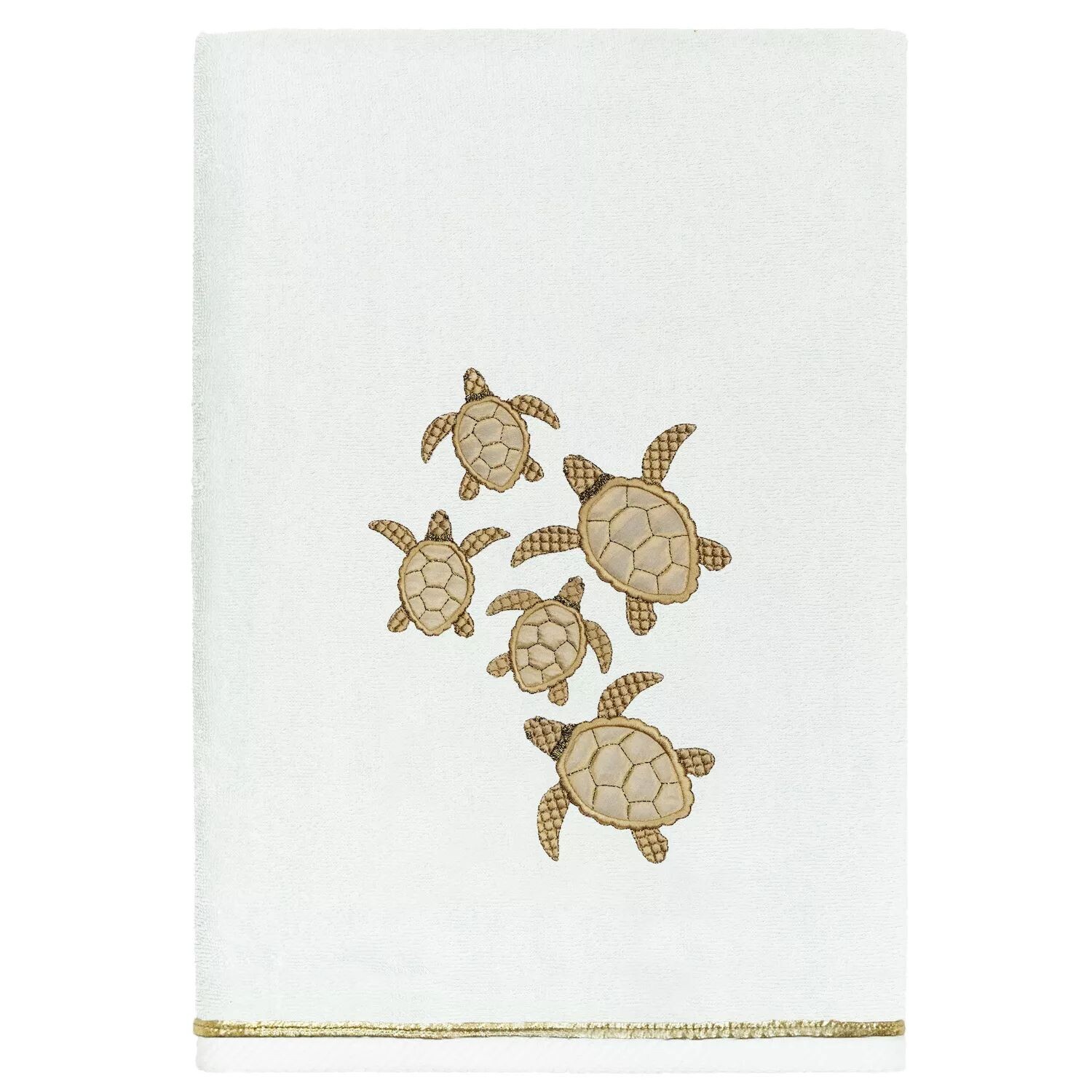 

Linum Home Textiles Турецкий хлопок Tortuga Набор украшенных полотенец из 3 предметов, серый