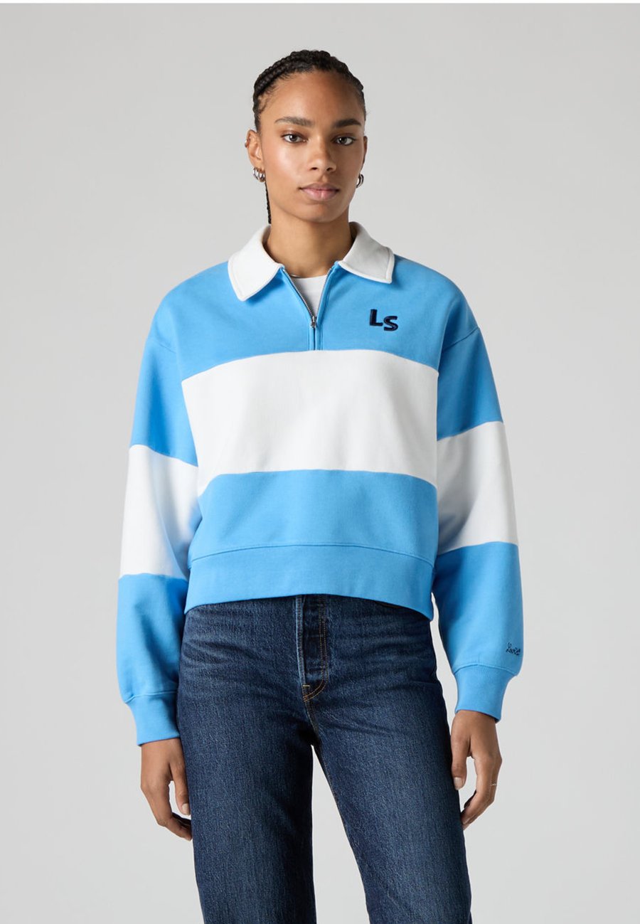 

Толстовка Levi's BANKS ZIP, Azure Blue/Bright White/Blue