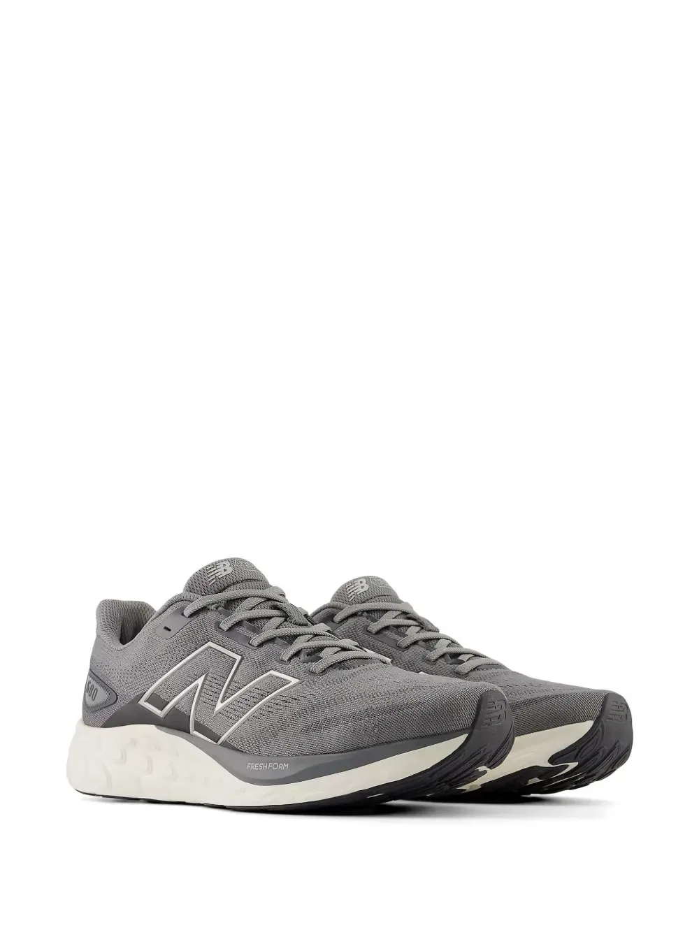Кроссовки Fresh Foam 680 V8 на шнуровке New Balance, серый — фото 2