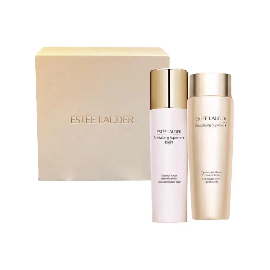 Набор средств для ухода за кожей ESTEE LAUDER: увлажняющая сыворотка 200 мл + осветляющая эссенция 100 мл