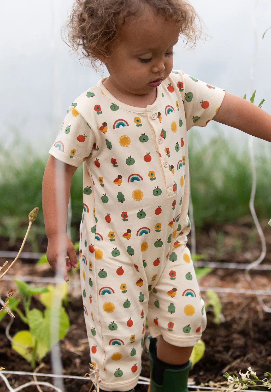 Комбинезон, Little Green Radicals, мульти — фото 4