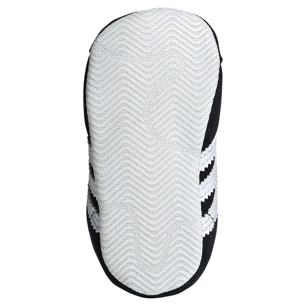 Детские кроссовки adidas Originals Gazelle Crib, черный — фото 2