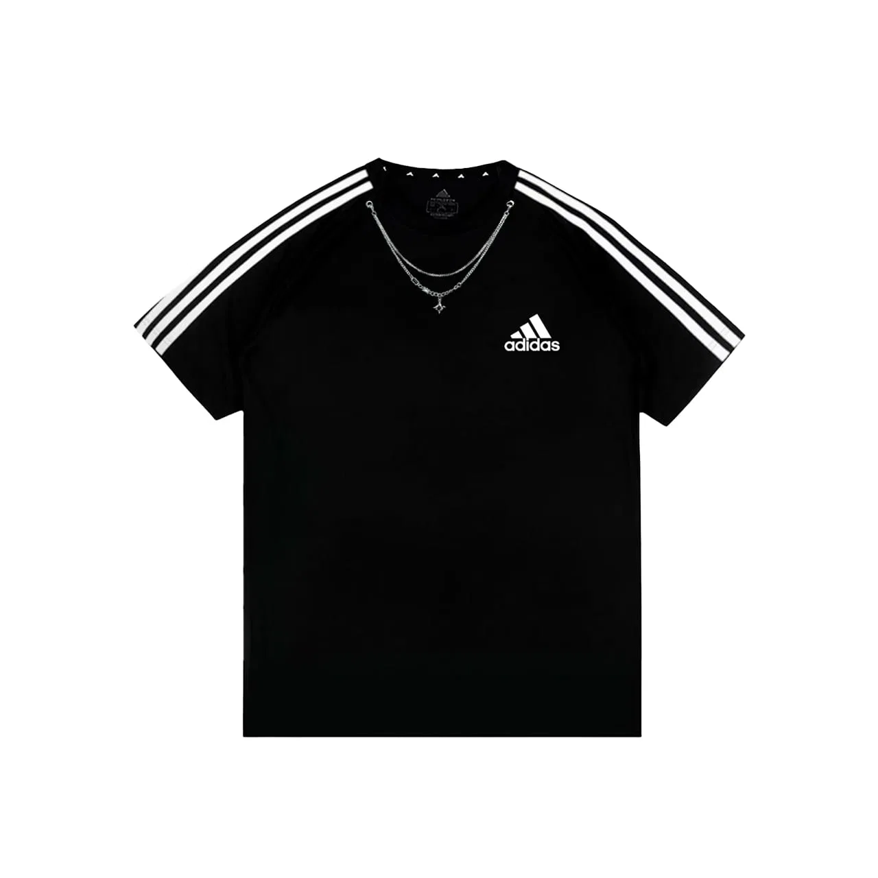 Футболка Adidas с принтом B612, черный