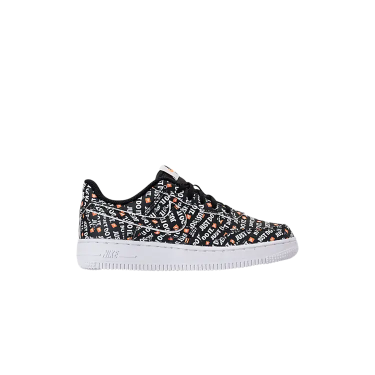 

Кроссовки Nike Force 1 LV8 PS 'Just Do It', черный