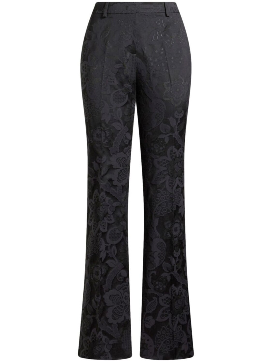

ETRO жаккардовые брюки, черный