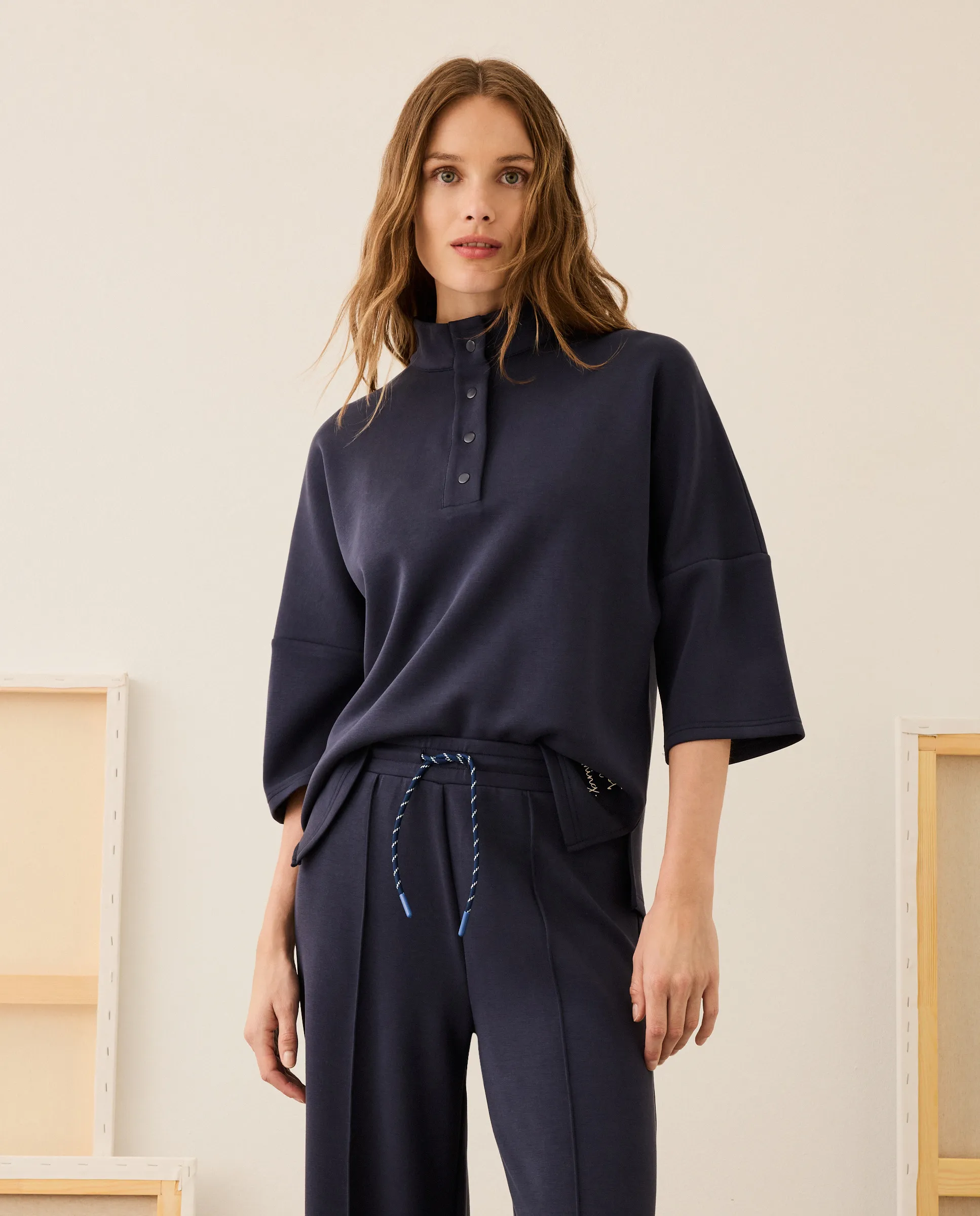 

Женская техническая толстовка Stella Rittwagen, темно-синий