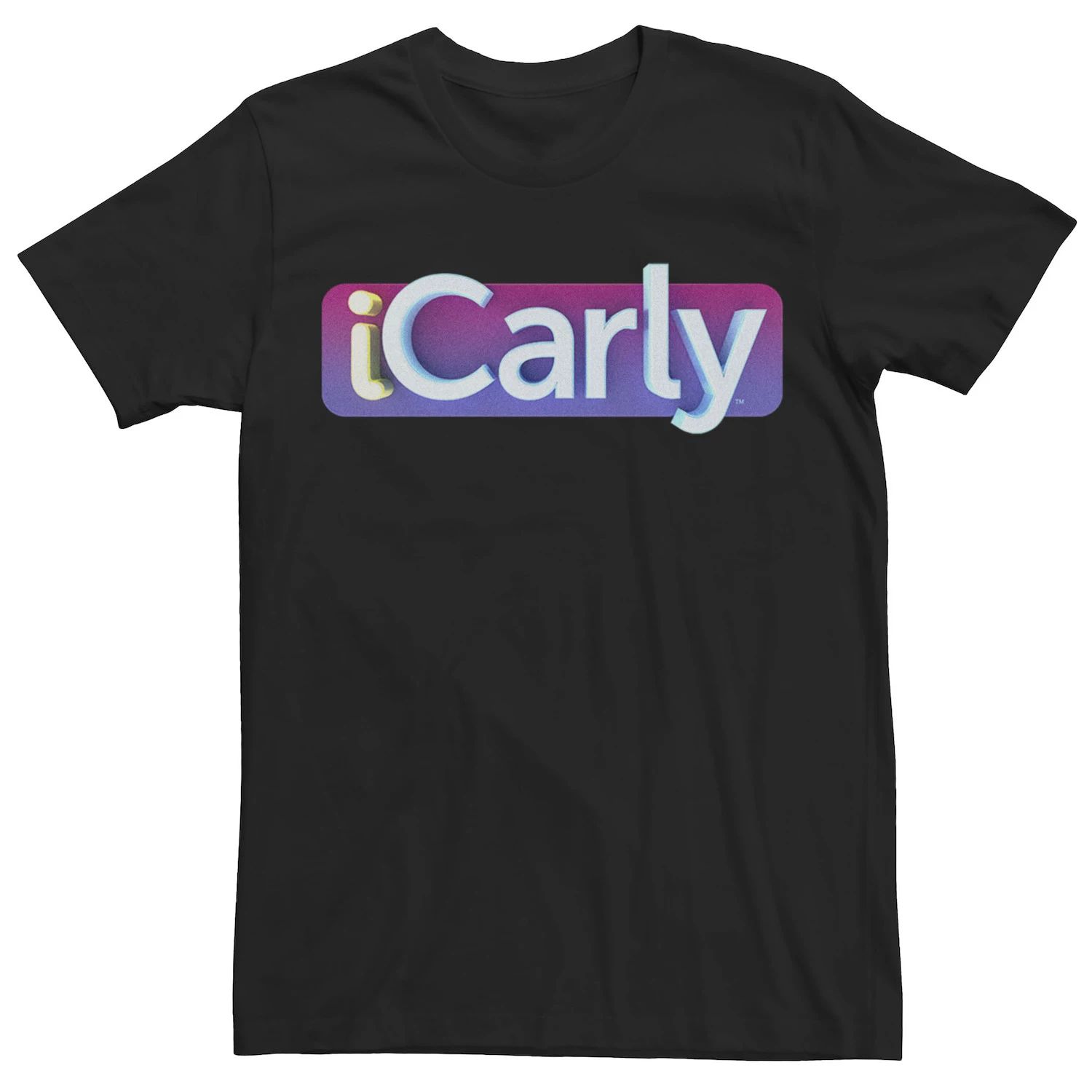 

Мужская футболка с логотипом iCarly Simple Title Licensed Character