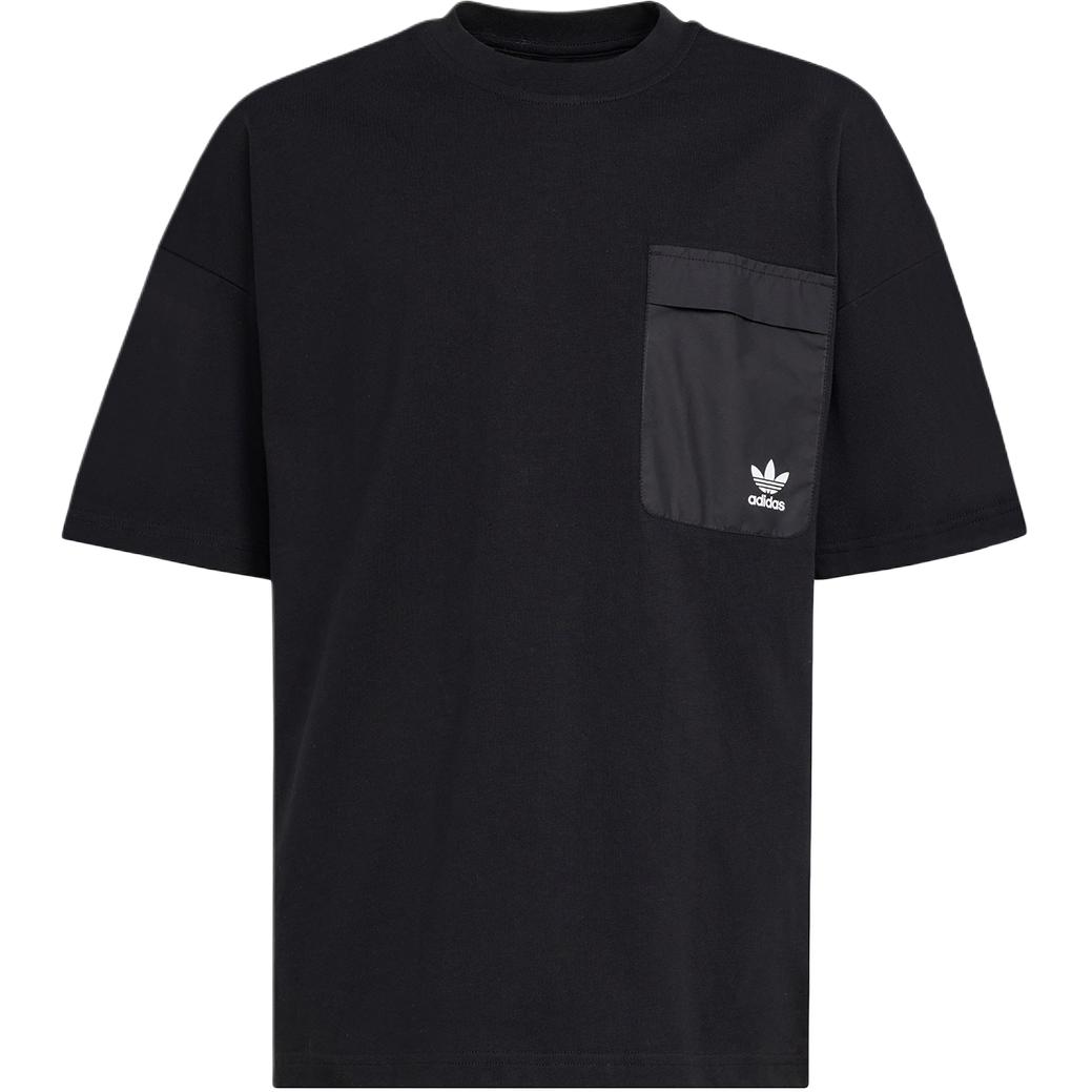 

Adidas Originals Футболка черная для подростков, Черный, Adidas Originals Футболка черная для подростков