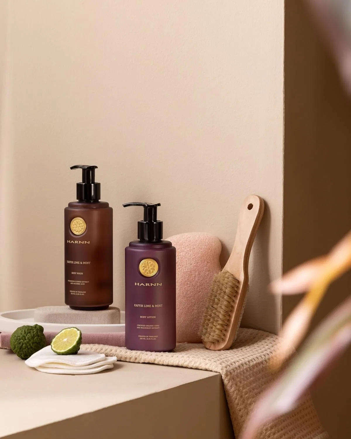 Лосьон для тела Kaffia Lime & Mint от HARNN, 250 мл — фото 3