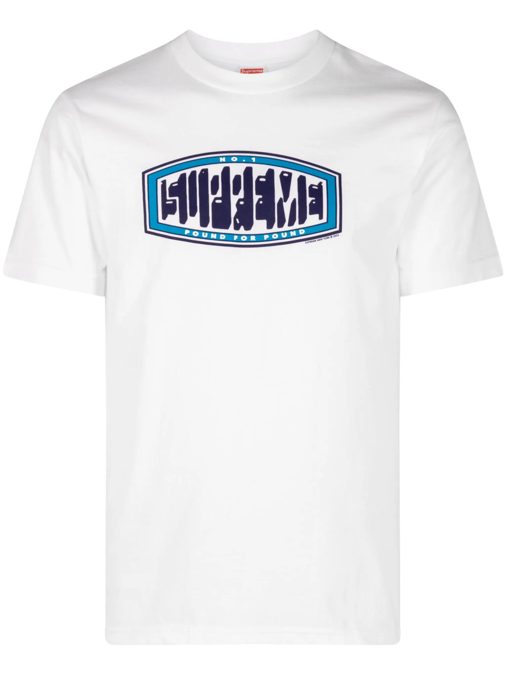 

Футболка Pound из джерси Supreme, белый