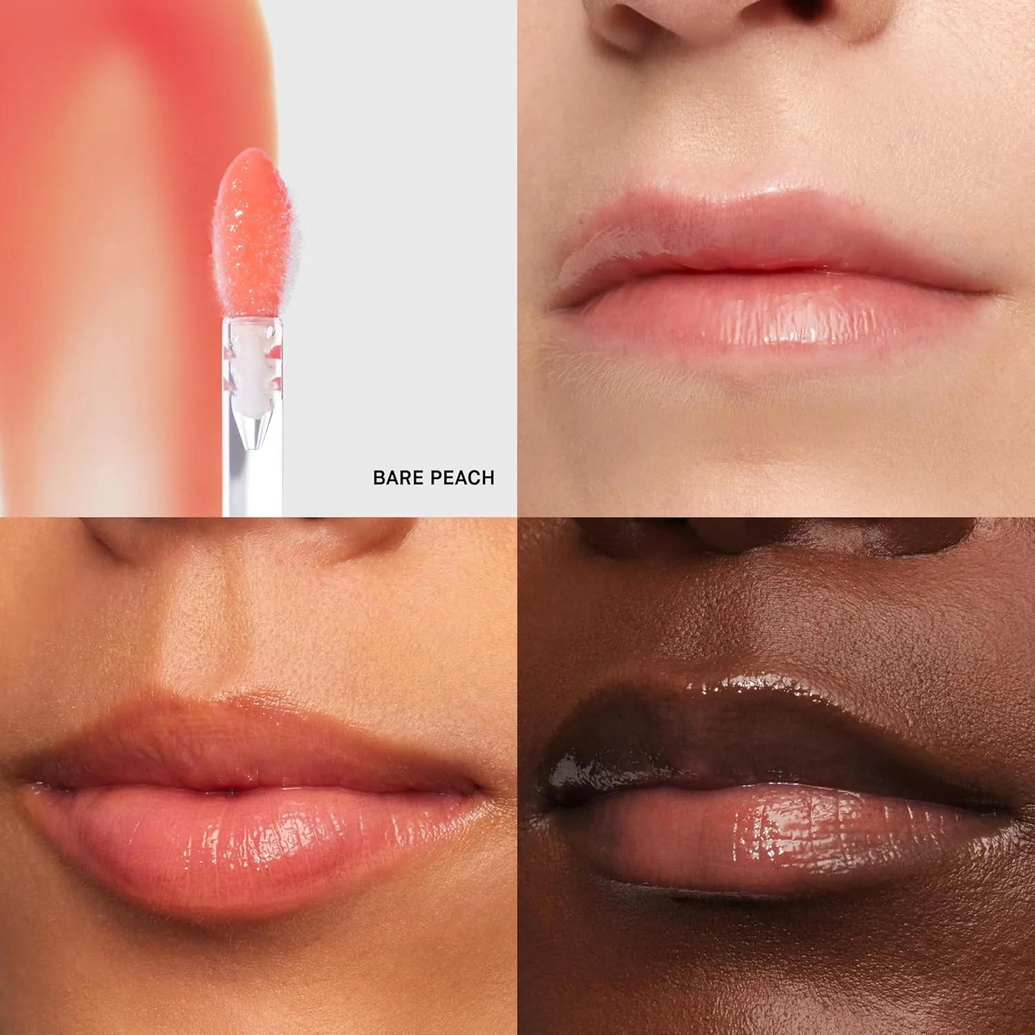 Сыворотка для губ Bobbi Brown Extra Plump | Увлажняющая, питательная сыворотка для увеличения объема губ | С растительными маслами и гиалуроновой кислотой, 0,2 жидких унции, 05 Bare Peach (Warm, vibrant coral) — фото 2