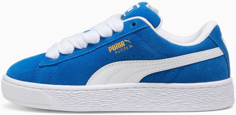 

Детские кроссовки Puma Unisex-Child Suede XL (для детей постарше), белый