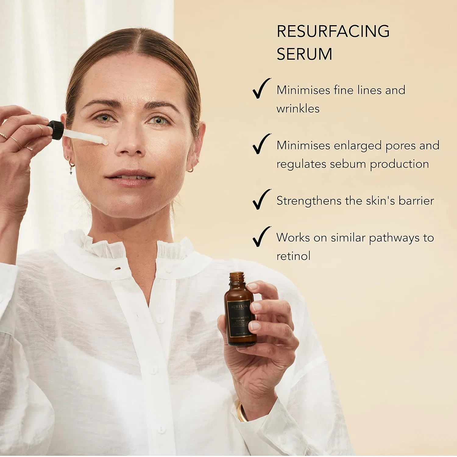 Сыворотка AURELIA — Восстанавливающая для лица Probiotic Skincare, 30 мл — фото 4