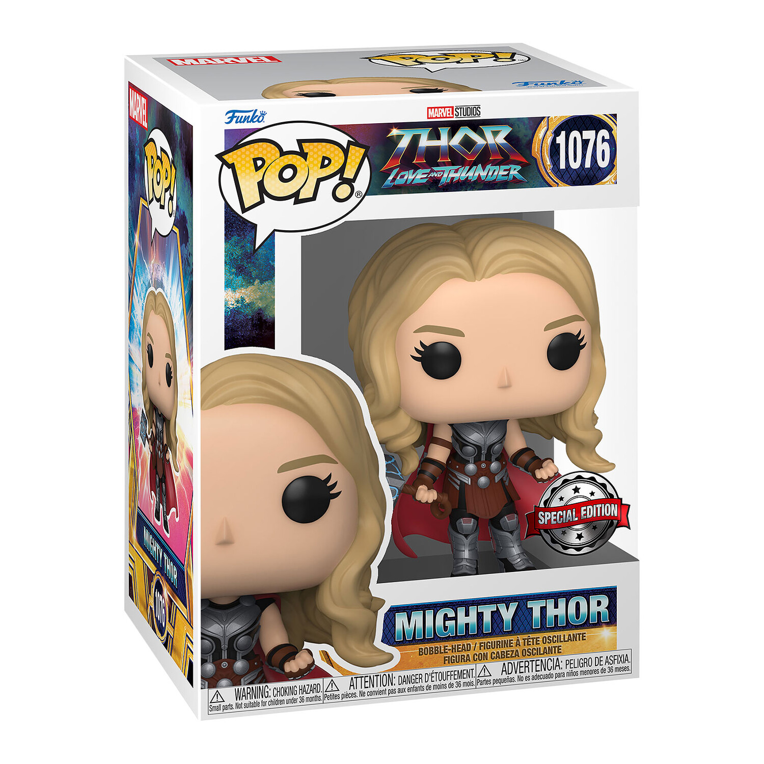 

Тор: Любовь и Гром - Фигурка Могучего Тора Funko Pop Bobblehead