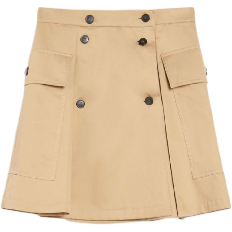 

Zebio повседневная короткая юбка для женщин beige WEEKEND MaxMara, бежевый